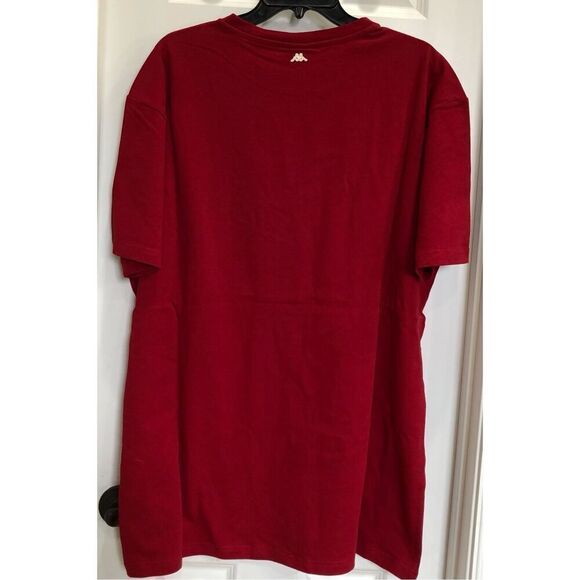 KAPPA X ROBE - NWT - M Sz XXL Giovani Mano Graphic Print Tee in Red Chili Pepper - Picture 9 of 13